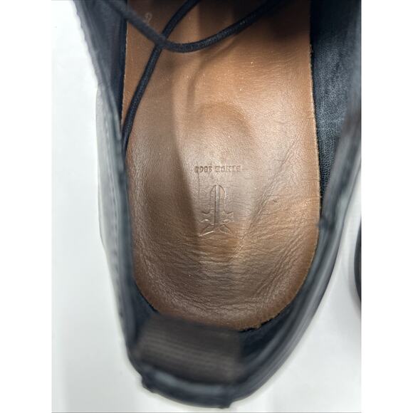 Frye Murray Mens Size 13 BLACK Leather Lace-Up Oxford Dress Shoes main image 9